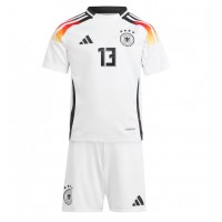 Deutschland Thomas Muller #13 Fußballbekleidung Heimtrikot Kinder EM 2024 Kurzarm (+ kurze hosen)